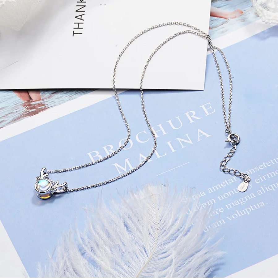 925 Sterling Silver Animal Pendant Necklace for Women