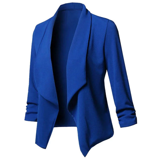 Women’s Asymmetrical Casual Blazer Cardigan