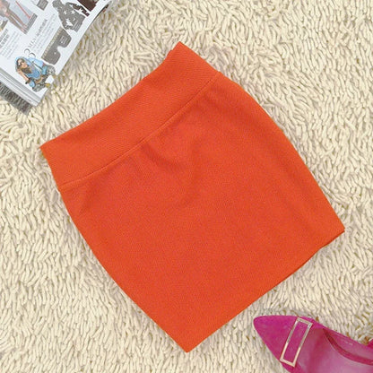 Women’s Red Micro Mini Skirt
