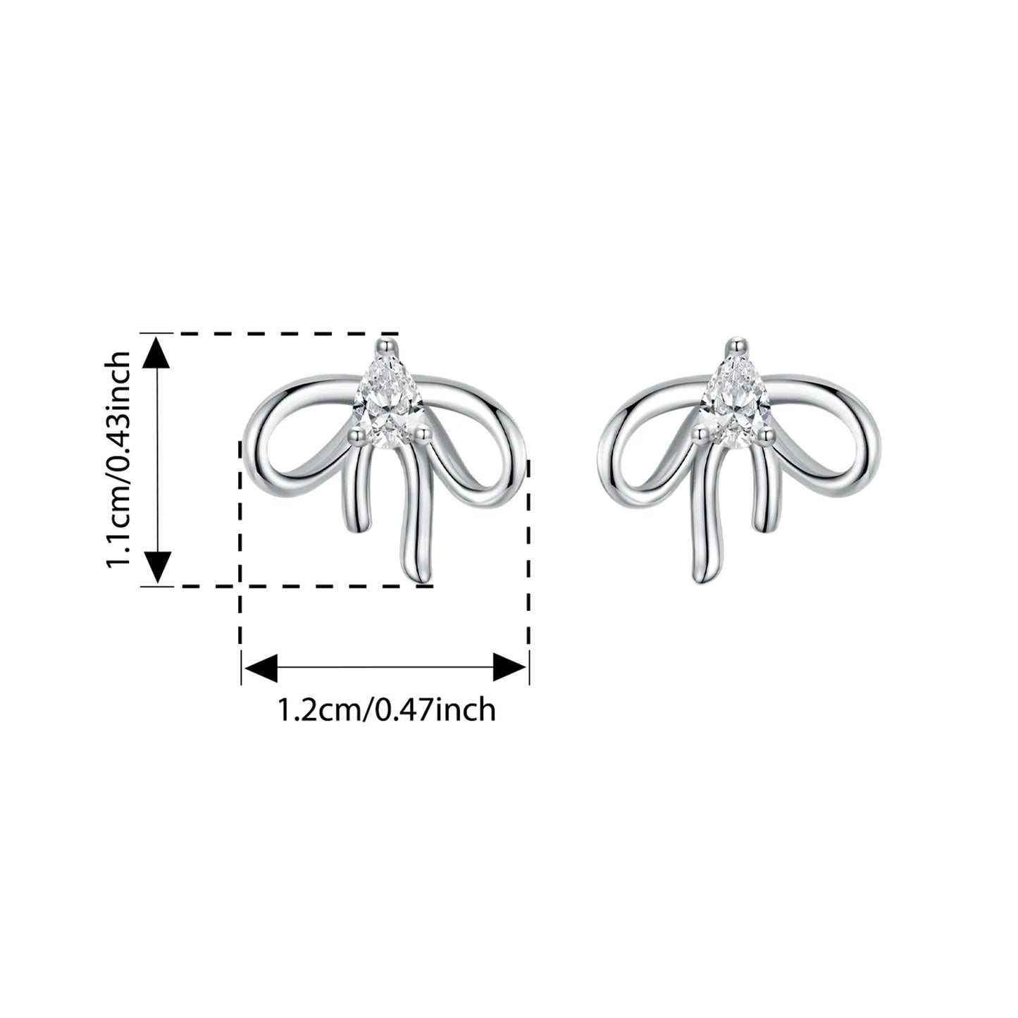 Bowknot Hook Earrings