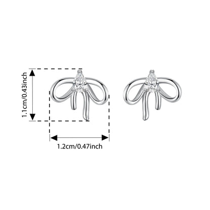 Bowknot Hook Earrings