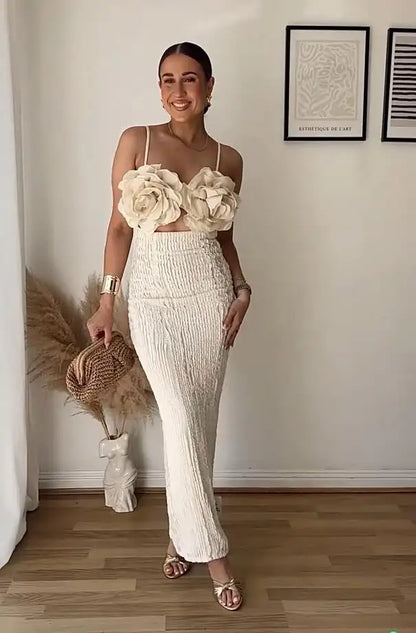   Patchwork Sleeveless Backless Bodycon Dress