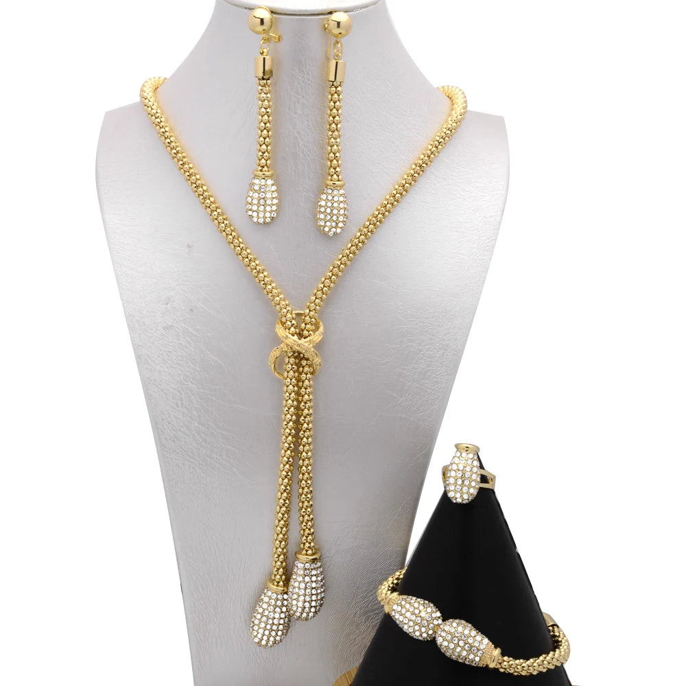 Gold Plated Jewelry Set