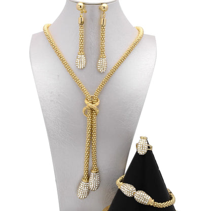 Gold Plated Jewelry Set