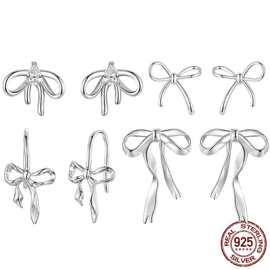 Bowknot Hook Earrings