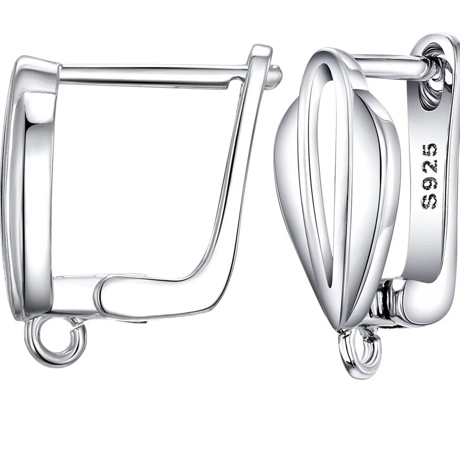 925 Sterling Silver Earring Findings for DIY Jewelry