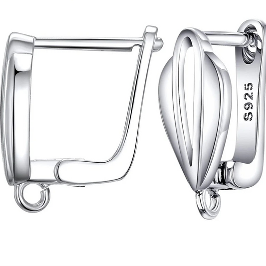 925 Sterling Silver Earring Findings for DIY Jewelry