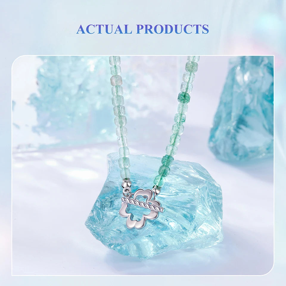 Crystal  Quartz Beads Necklace