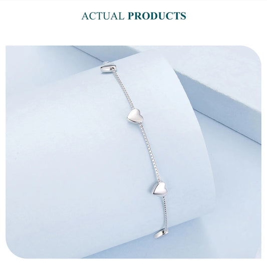 Adjustable Heart Bracelet