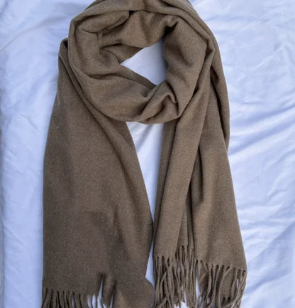 Luxury 100% Wool Women's Winter Scarf