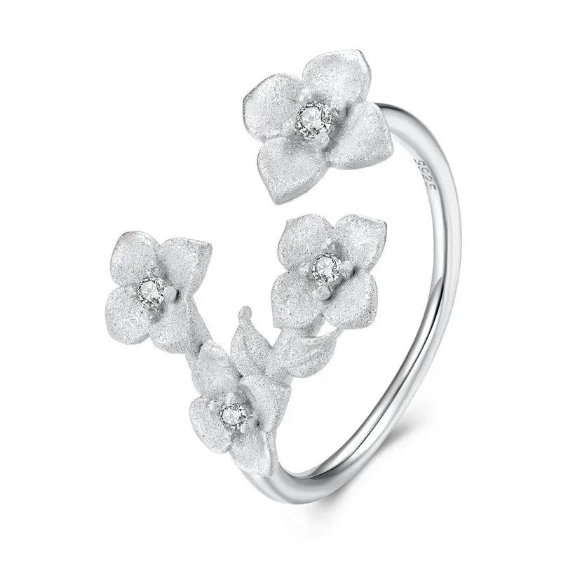 Plum Blossom Open Ring