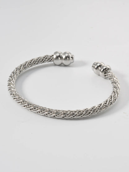 Wire Knot Cuff Bracelet