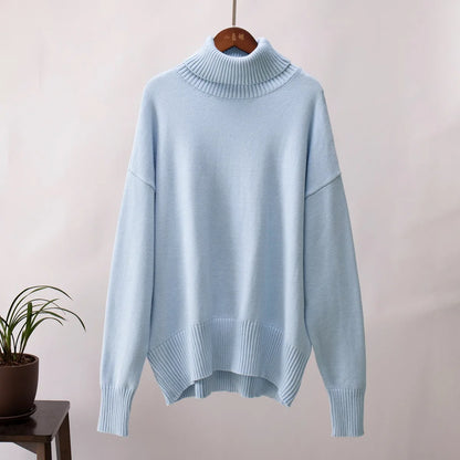 Thick Cashmere Turtleneck Sweater Women 2025