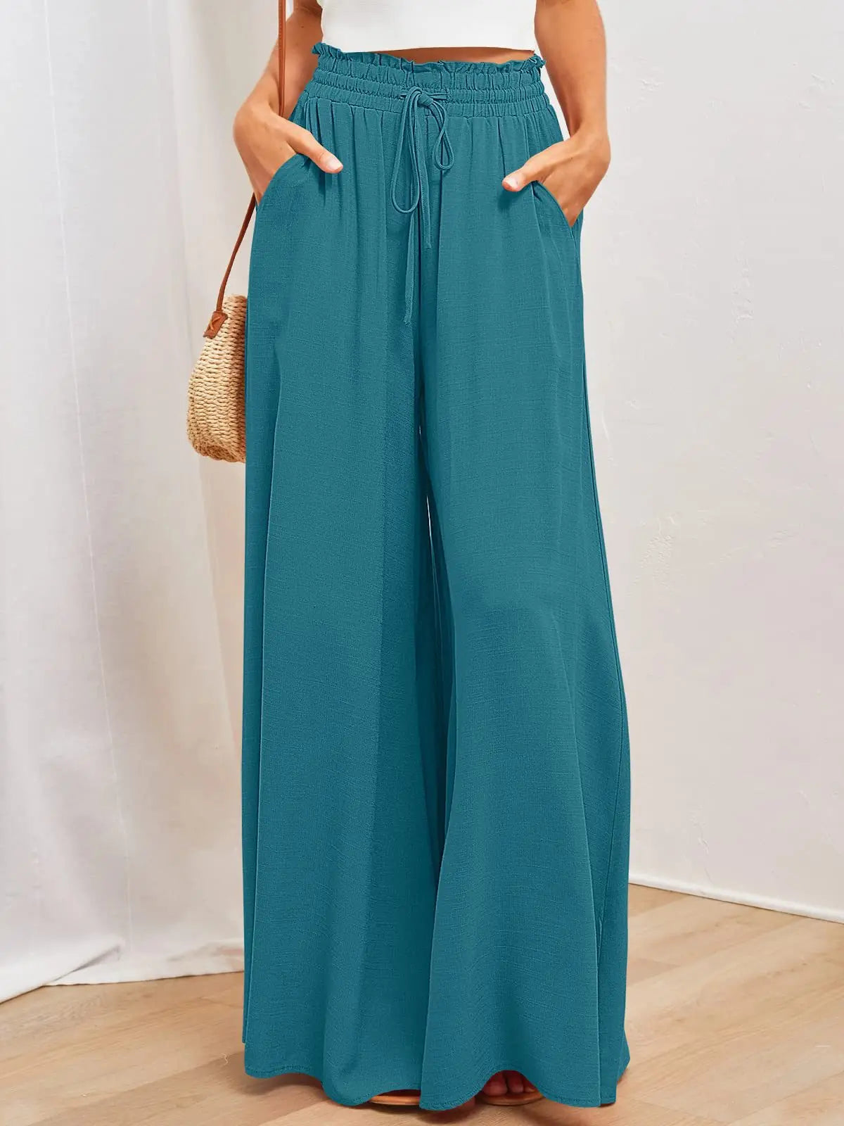Casual Wide-Leg Loose Trousers for Women
