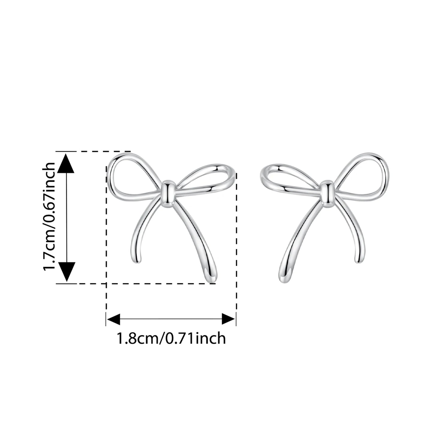 Bowknot Hook Earrings