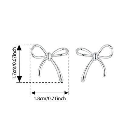 Bowknot Hook Earrings
