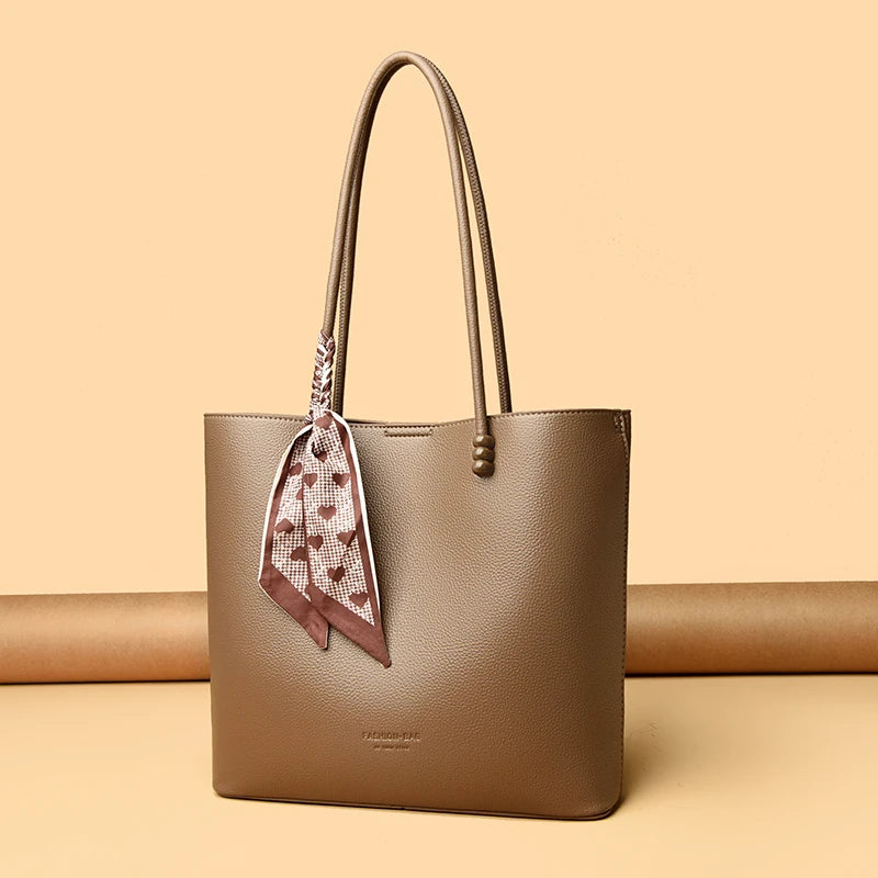 Women's Leather Shoulder Bag – Lightweight Crossbody Purse