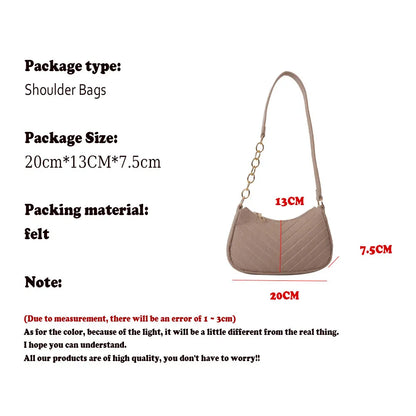 Women's Mini Felt Crescent Bag
