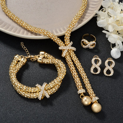 Gold Plated Jewelry Set