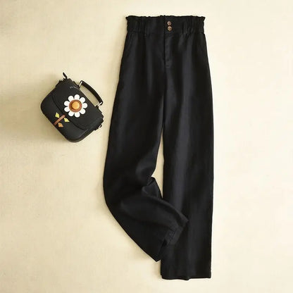 High Waist Wide Leg Pants for Women