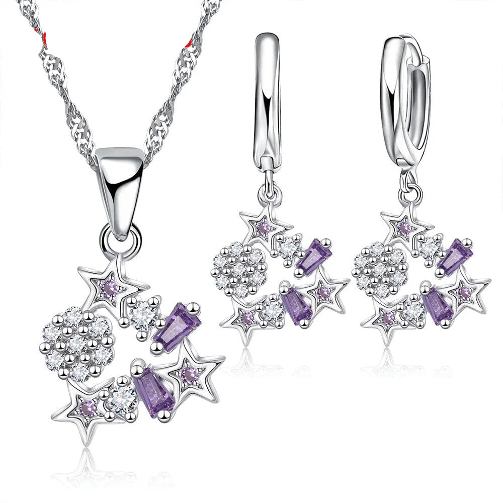 Glow with class – 925 silver set that turns heads