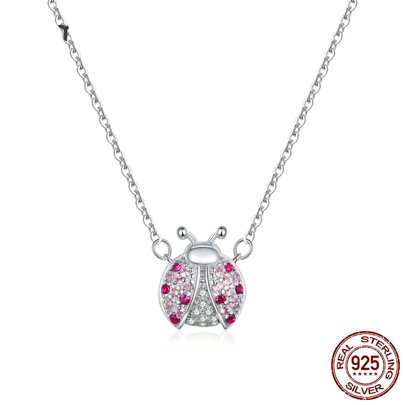 Ladybug Insect Chain Necklace