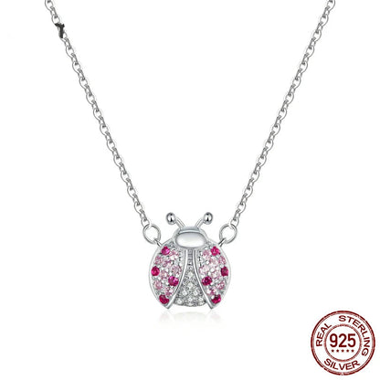 Ladybug Insect Chain Necklace