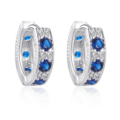 925 Sterling Silver Hoop Earrings for Women