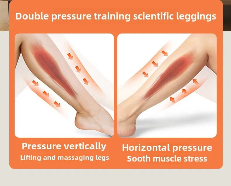 Electric Air Pressure Leg & Calf Massager with Remote Control