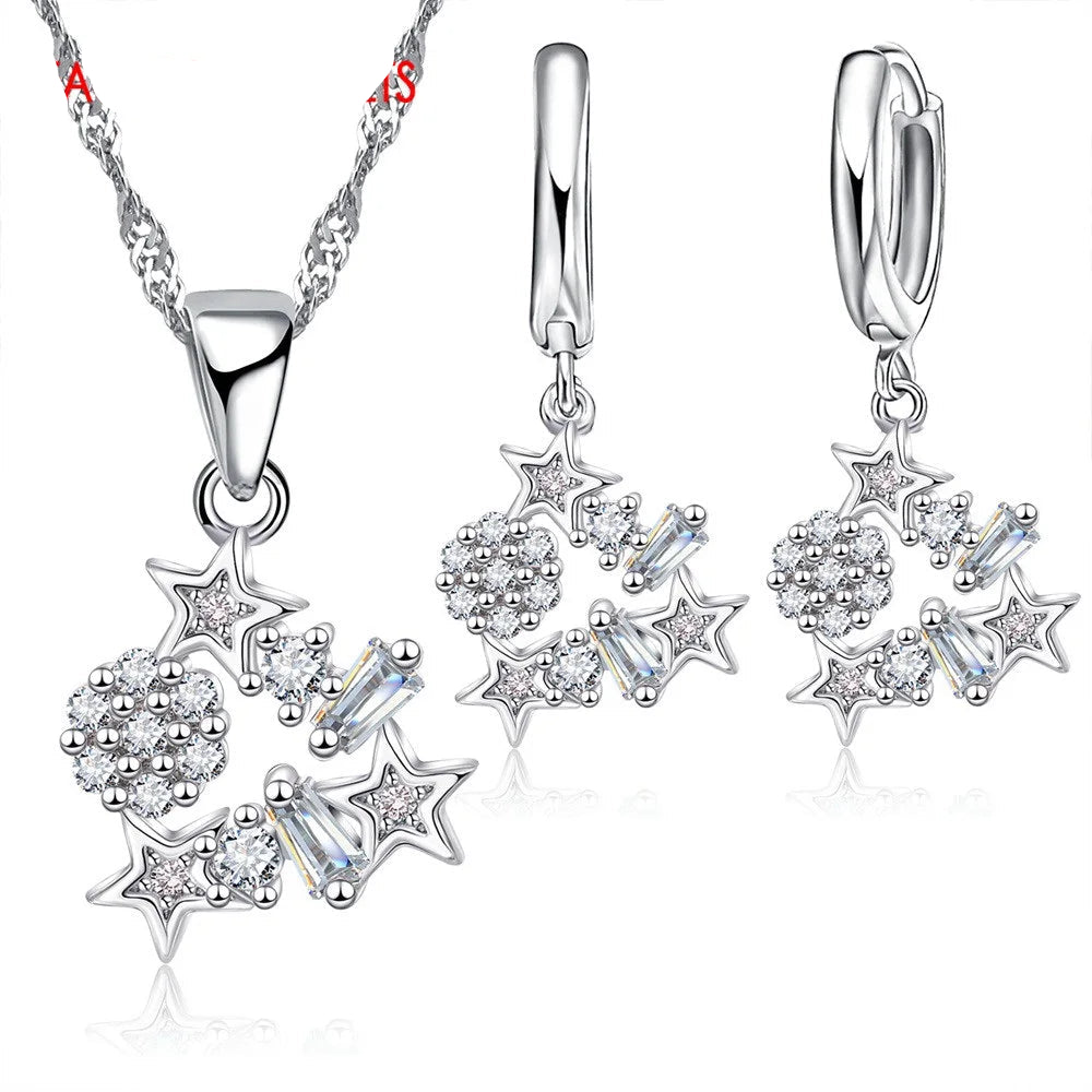 Glow with class – 925 silver set that turns heads