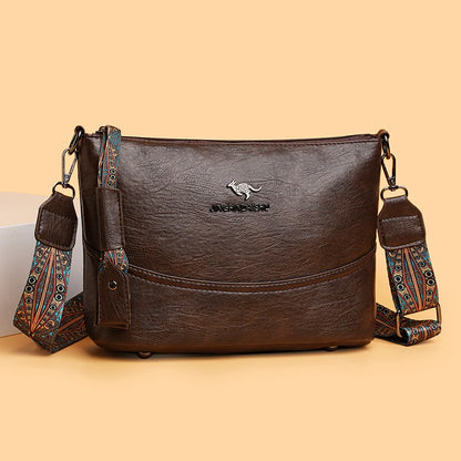 Women's Faux Leather Shoulder Bag
