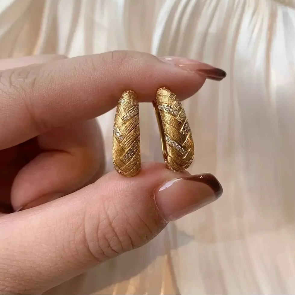 925 Sterling Silver Hoop Earrings for Women – 2 Colors