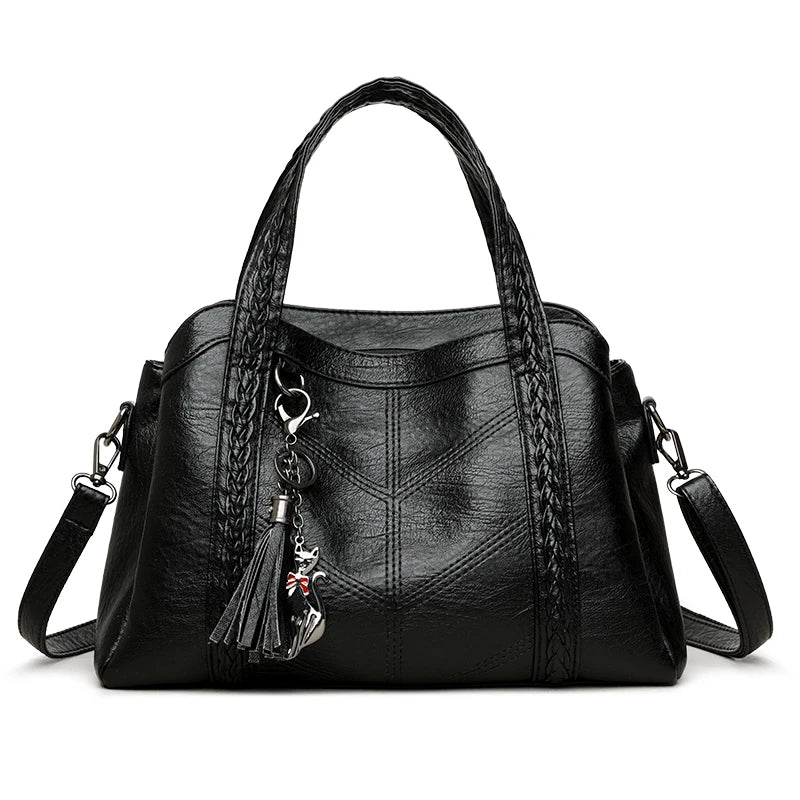 Women's PU Leather Multiway Handbag