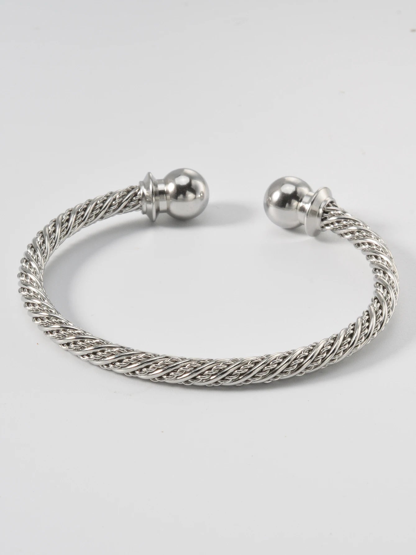 Wire Knot Cuff Bracelet