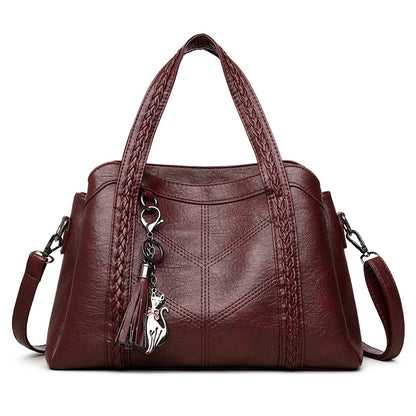 Women's PU Leather Multiway Handbag