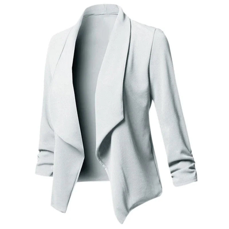 Women’s Asymmetrical Casual Blazer Cardigan