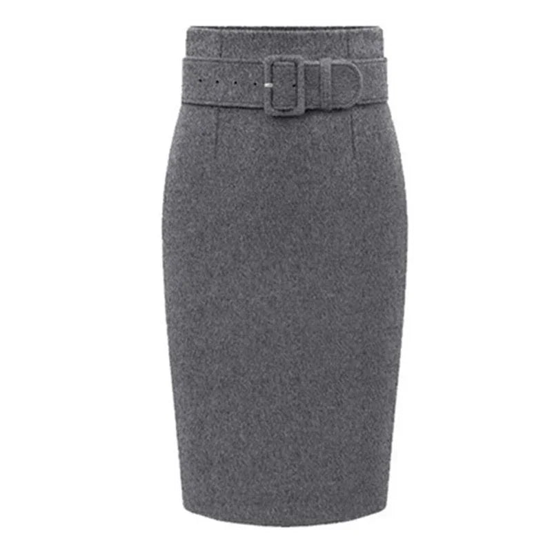 Women's High Waist Pencil Skirt 2025