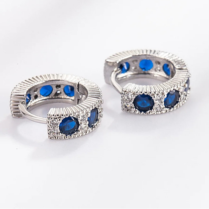 925 Sterling Silver Hoop Earrings for Women