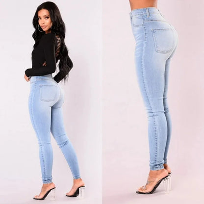 Women’s High Waist Skinny Push Up Jeans
