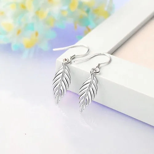 925 Sterling Silver Charm Hoop Earrings