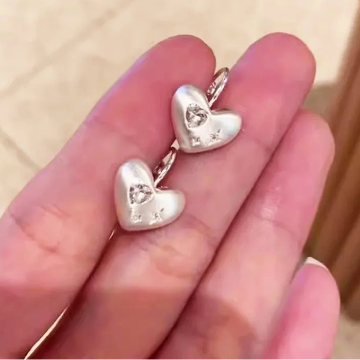 Genuine Silver Hoop Earrings for Women