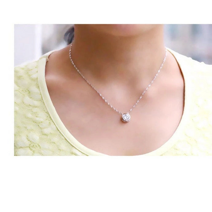 Elegant 925 Sterling Silver CZ Jewelry Set – Perfect for Bridal & Anniversary