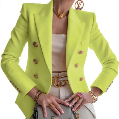 Women’s Elegant Double-Breasted  Blazer