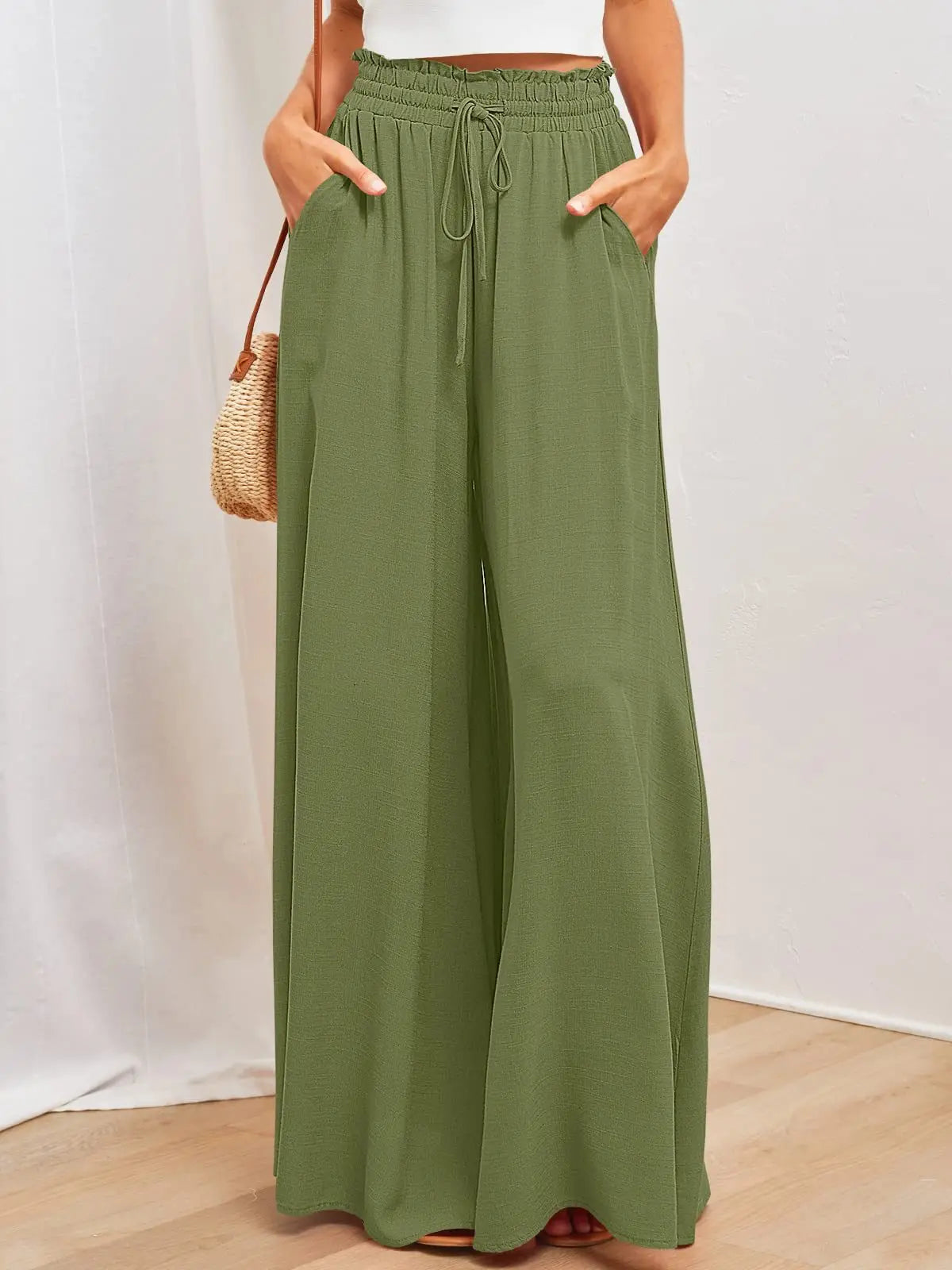 Casual Wide-Leg Loose Trousers for Women