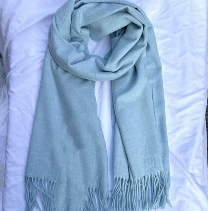 Luxury 100% Wool Women's Winter Scarf