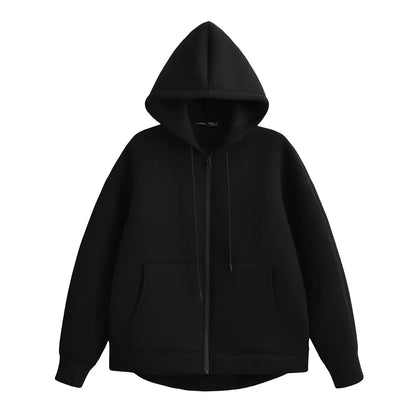 Women’s Gray Hooded Zip Jacket 2025