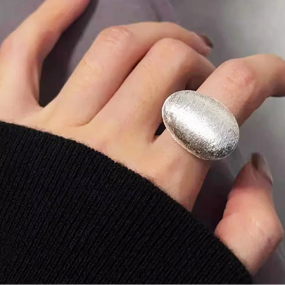 Real  Sterling Silver Free Size Ring