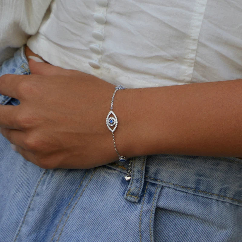 Zircon Eyes Guardian Bracelet