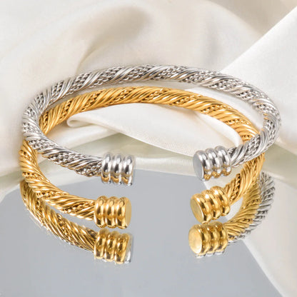 Wire Knot Cuff Bracelet