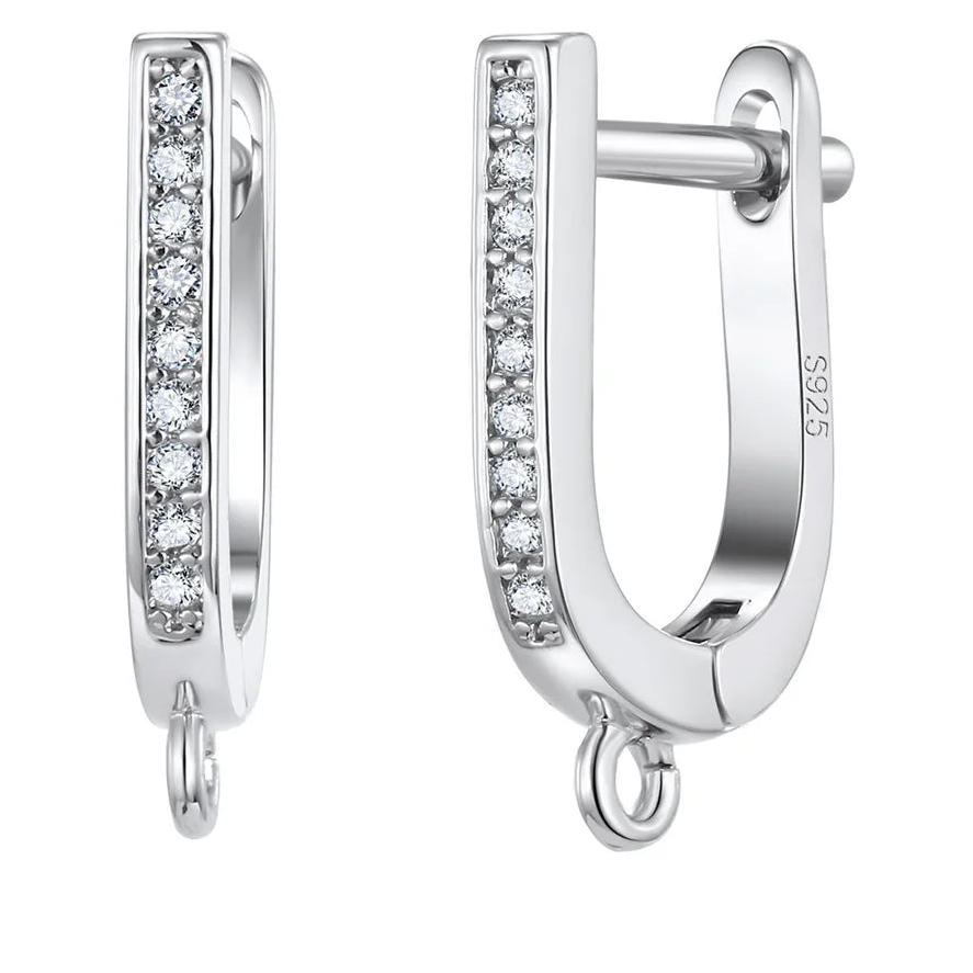 925 Sterling Silver Earring Findings for DIY Jewelry
